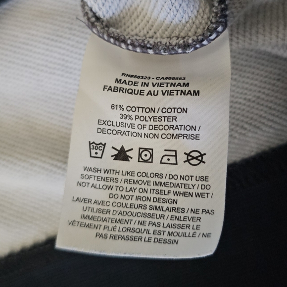 Nike Dri Fit Women's Cropped Camo Sweatshirt Size Medium - Picture 7 of 9